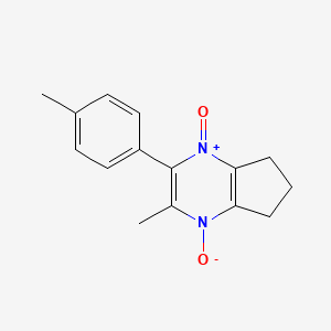 2-methyl-3-(4-methylphenyl)-6,7-dihydro-5H-cyclopenta[b]pyrazine 1,4-dioxide