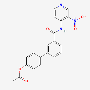 3'-{[(3-nitro-4-pyridinyl)amino]carbonyl}-4-biphenylyl acetate