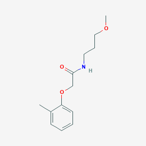 N-(3-methoxypropyl)-2-(2-methylphenoxy)acetamide