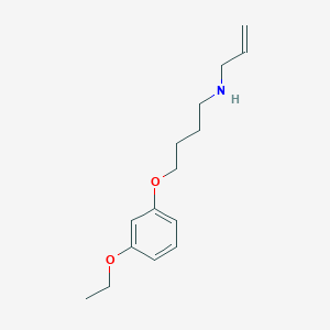 N-[4-(3-ethoxyphenoxy)butyl]-2-propen-1-amine