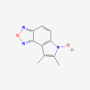 7,8-dimethyl-6H-[1,2,5]oxadiazolo[3,4-e]indol-6-ol