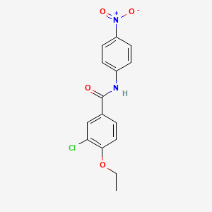 3-chloro-4-ethoxy-N-(4-nitrophenyl)benzamide