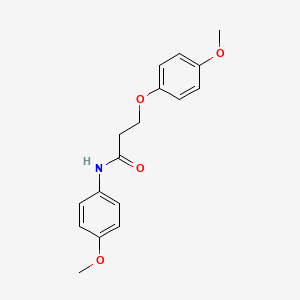 3-(4-methoxyphenoxy)-N-(4-methoxyphenyl)propanamide