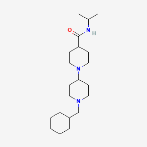 1'-(cyclohexylmethyl)-N-isopropyl-1,4'-bipiperidine-4-carboxamide