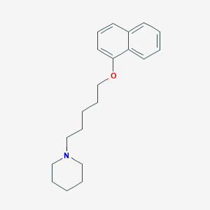 1-(5-Naphthalen-1-yloxypentyl)piperidine