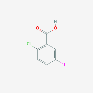 molecular formula C7H4ClIO2 B049390 2-氯-5-碘苯甲酸 CAS No. 19094-56-5