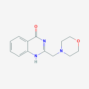 molecular formula C13H15N3O2 B493920 2-[(Morpholin-4-yl)methyl]-3,4-dihydroquinazolin-4-one CAS No. 3552-64-5