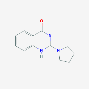molecular formula C12H13N3O B493930 2-(1-pyrrolidinyl)-1H-quinazolin-4-one CAS No. 29874-77-9