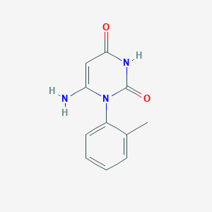 6-Amino-1-(2-methylphenyl)pyrimidine-2,4-dione