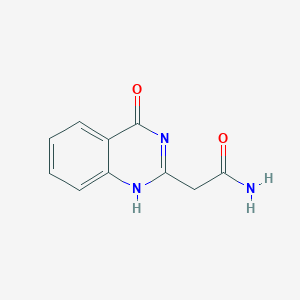 2-(4-oxo-1H-quinazolin-2-yl)acetamide