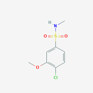 4-chloro-3-methoxy-N-methylbenzenesulfonamide