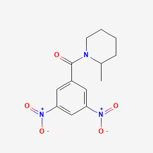 1-(3,5-dinitrobenzoyl)-2-methylpiperidine