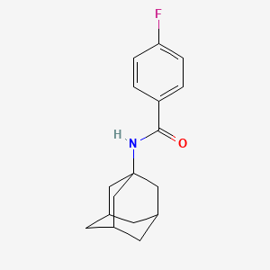 N-(1-adamantyl)-4-fluorobenzamide