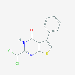 2-(dichloromethyl)-5-phenylthieno[2,3-d]pyrimidin-4(3H)-one