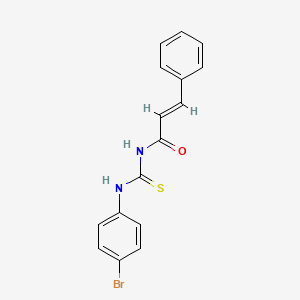N-{[(4-bromophenyl)amino]carbonothioyl}-3-phenylacrylamide