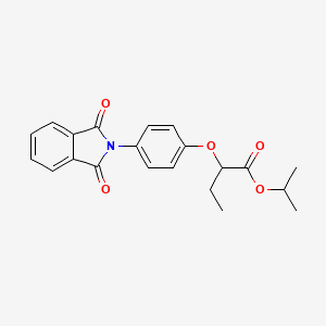 isopropyl 2-[4-(1,3-dioxo-1,3-dihydro-2H-isoindol-2-yl)phenoxy]butanoate