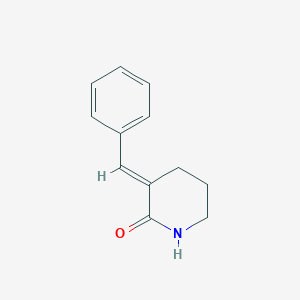 molecular formula C12H13NO B494082 3-Benzylidene-2-piperidinone 