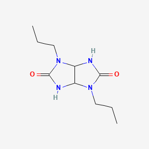 molecular formula C10H18N4O2 B4940896 1,4-dipropyltetrahydroimidazo[4,5-d]imidazole-2,5(1H,3H)-dione 