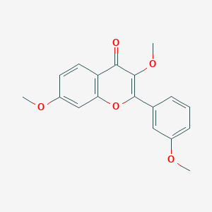 molecular formula C18H16O5 B494098 3,7,3'-Trimethoxyflavone CAS No. 720675-70-7