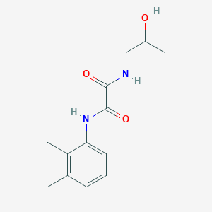 molecular formula C13H18N2O3 B4941136 N-(2,3-dimethylphenyl)-N'-(2-hydroxypropyl)ethanediamide 