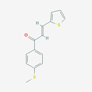 1-[4-(Methylsulfanyl)phenyl]-3-(2-thienyl)-2-propen-1-one