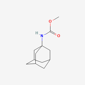 molecular formula C12H19NO2 B4941426 methyl 1-adamantylcarbamate 
