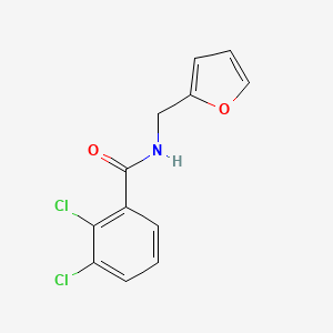molecular formula C12H9Cl2NO2 B4941449 2,3-dichloro-N-(2-furylmethyl)benzamide 