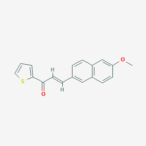 3-(6-Methoxy-2-naphthyl)-1-(2-thienyl)-2-propen-1-one