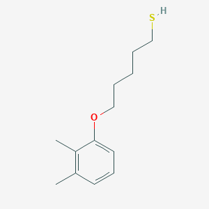molecular formula C13H20OS B4942212 5-(2,3-dimethylphenoxy)-1-pentanethiol 