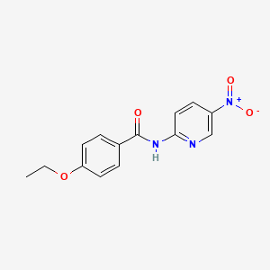 molecular formula C14H13N3O4 B4942225 4-ethoxy-N-(5-nitro-2-pyridinyl)benzamide 