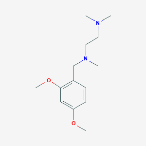 molecular formula C14H24N2O2 B4942262 (2,4-dimethoxybenzyl)[2-(dimethylamino)ethyl]methylamine 
