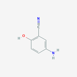 molecular formula C7H6N2O B494247 5-Amino-2-hydroxybenzonitrile CAS No. 87029-84-3