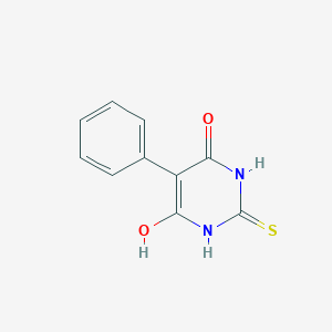 molecular formula C10H8N2O2S B494251 5-Phenyl-2-sulfanyl-4,6-pyrimidinediol 