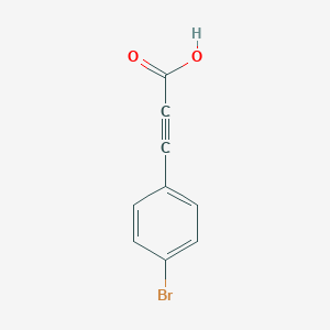 molecular formula C9H5BrO2 B494252 3-(4-Bromophenyl)-2-propynoic acid CAS No. 25294-65-9