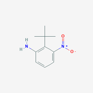 molecular formula C10H14N2O2 B494255 2-Tert-butyl-3-nitroaniline 