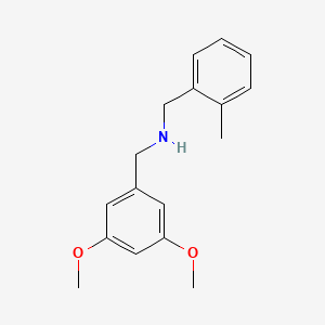 molecular formula C17H21NO2 B4942594 (3,5-dimethoxybenzyl)(2-methylbenzyl)amine 