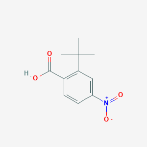 molecular formula C11H13NO4 B494263 2-Tert-butyl-4-nitrobenzoic acid 