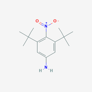 molecular formula C14H22N2O2 B494266 3,5-Ditert-butyl-4-nitroaniline 