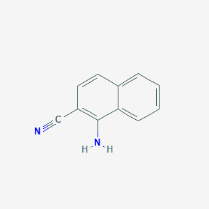 molecular formula C11H8N2 B494269 1-Amino-2-naphthonitrile CAS No. 3100-67-2