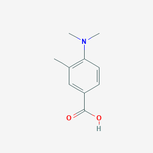 molecular formula C10H13NO2 B494280 4-(Dimethylamino)-3-methylbenzoic acid CAS No. 103030-89-3