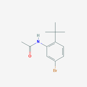 N-(5-bromo-2-tert-butylphenyl)acetamide