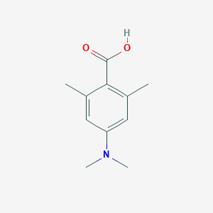 molecular formula C11H15NO2 B494282 4-(Dimethylamino)-2,6-dimethylbenzoic acid 