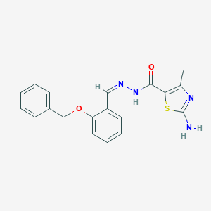 molecular formula C19H18N4O2S B494301 MFCD02332516 