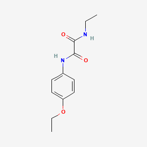 molecular formula C12H16N2O3 B4943044 N-(4-ethoxyphenyl)-N'-ethylethanediamide 