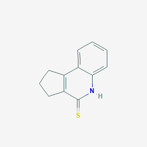 molecular formula C12H11NS B494309 2,3-二氢-1H-环戊[c]喹啉-4-硫醇 CAS No. 15882-29-8