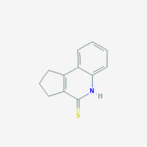 molecular formula C12H11NS B494309 2,3-Dihydro-1H-cyclopenta[c]quinolin-4-thiol CAS No. 15882-29-8