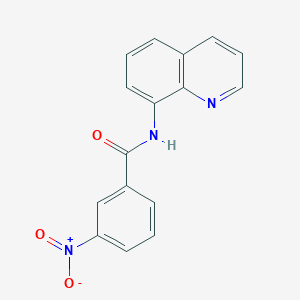 3-nitro-N-(quinolin-8-yl)benzamide