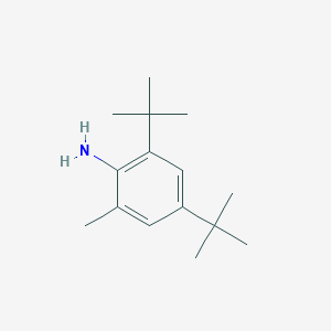 molecular formula C15H25N B494337 2,4-二叔丁基-6-甲基苯胺 CAS No. 35532-73-1