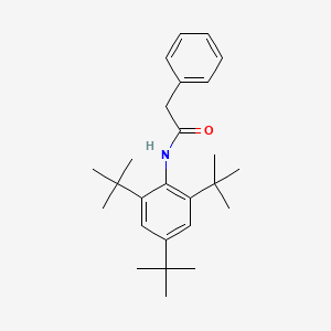 molecular formula C26H37NO B4943381 2-phenyl-N-(2,4,6-tri-tert-butylphenyl)acetamide 