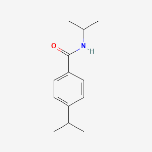 molecular formula C13H19NO B4943689 N,4-diisopropylbenzamide CAS No. 6315-01-1